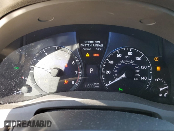 2015 Lexus RX 350 with VIN 2T2ZK1BA8FC164684, listed as a Copart auction lot 48119955 with 115,775 mi miles and Salvage Title. Bid and sale history available at carsss.com. Image 9.