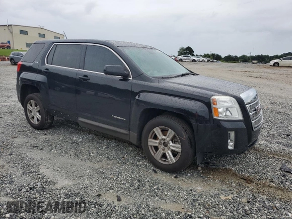 2014 GMC Terrain SLE with VIN 2GKALMEK5E6336730, listed as a Copart auction lot 58909685 with 190,875 mi miles and Salvage title. Bid and sale history available at DreamBid. Image 4.
