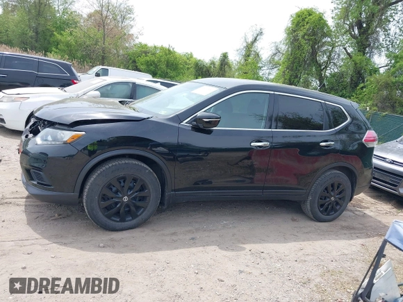 2015 Nissan Rogue SV with VIN 5N1AT2MK7FC879468, listed as a IAAI auction lot 42107991 with 160,084 mi miles. Bid and sale history available at carsss.com. Image 15.