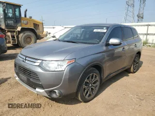 2015 Mitsubishi Outlander GT z VIN JA4JZ4AX3FZ013689, wystawiony jako Copart lot #60674085 z przebiegiem 115 402 mil mil oraz Czysty tytuł • Clean title. Historia ofert i sprzedaży dostępna na DreamBid. Obrazek 1.