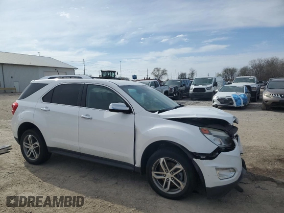 2016 Chevrolet Equinox LTZ with VIN 2GNFLGEK5G6319102, listed as a Copart auction lot 51767095 with 62,823 mi miles and Salvage Title. Bid and sale history available at carsss.com. Image 4.