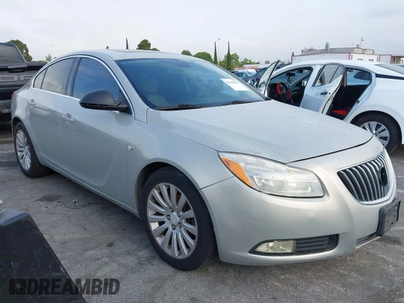2011 Buick Regal CXL RL2 with VIN W04GP5EC0B1002848, listed as a IAAI auction lot 42192823 with 103,716 mi miles and . Bid and sale history available at DreamBid. Image 1.