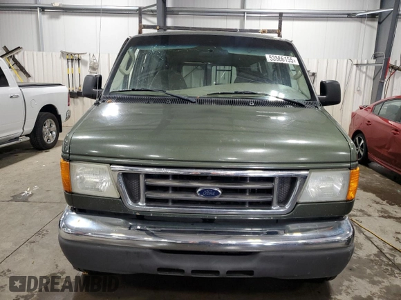 2005 Ford Econoline Passenger XL with VIN 1FBNE31L75HB26371, listed as a Copart auction lot 53566155 with 219,769 mi miles and Clean Title. Bid and sale history available at carsss.com. Image 5.