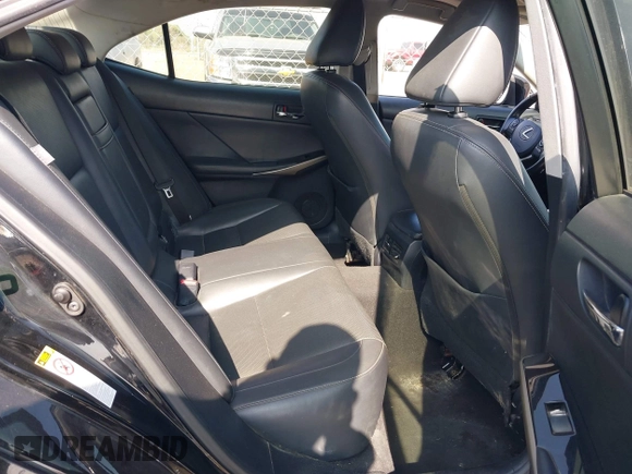 2015 Lexus IS 350 with VIN JTHBE1D20F5015443, listed as a IAAI auction lot 41792413 with 108,409 mi miles and . Bid and sale history available at DreamBid. Image 8.