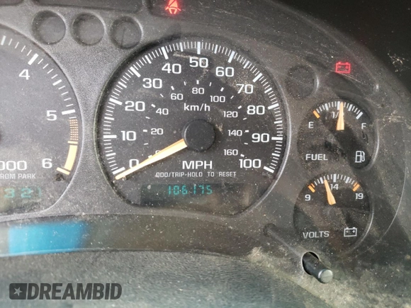 2002 GMC Sonoma SLS with VIN 1GTDT13W42K198720, listed as a Copart auction lot 59402374 with 106,175 mi miles and Salvage Title. Bid and sale history available at carsss.com. Image 9.
