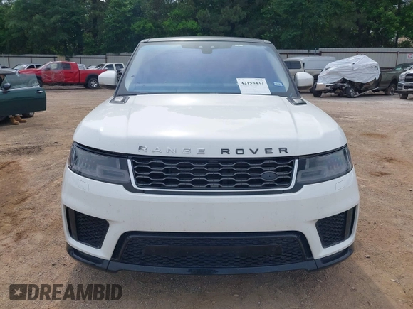 2018 Land Rover Range Rover Sport HSE with VIN SALWR2RV2JA402794, listed as a IAAI auction lot 42158437 with 106,360 mi miles. Bid and sale history available at carsss.com. Image 6.