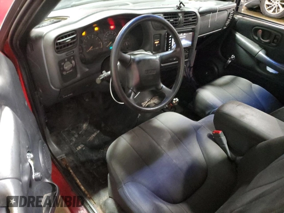 2003 GMC Sonoma SLS with VIN 1GTCS14H138149133, listed as a Copart auction lot 73502704 with 153,008 mi miles and Salvage Title. Bid and sale history available at DreamBid. Image 8.