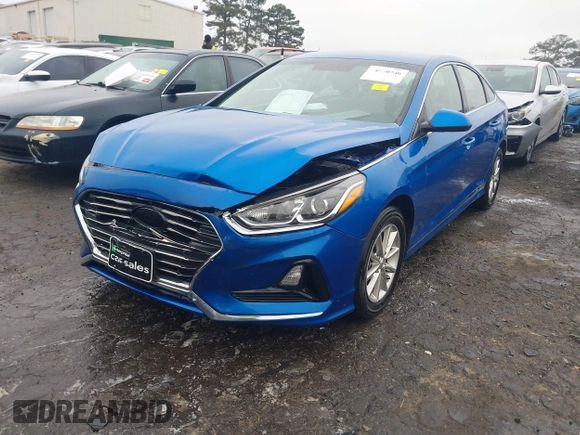 2019 Hyundai Sonata SE with VIN 5NPE24AF1KH783605, listed as a IAAI auction lot 41940740 with 98,560 mi miles and . Bid and sale history available at carsss.com. Image 17.