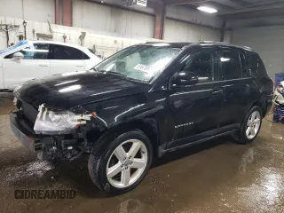 2014 Jeep Compass Latitude with VIN 1C4NJCEA2ED887736, listed as a Copart auction lot 51675375 with 103,403 mi miles and Salvage Title. Bid and sale history available at carsss.com. Image 1.