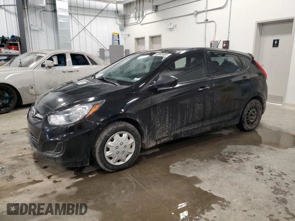 2013 Hyundai Accent GS with VIN KMHCT5AE1DU136420, listed as a Copart auction lot 48045485 with 204,649 mi miles and Clean Title. Bid and sale history available at carsss.com. Image 1.