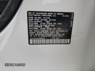 2018 Volkswagen Atlas SE with VIN 1V2LR2CA3JC552318, listed as a Copart auction lot 56500065 with 111,588 mi miles and Salvage title. Bid and sale history available at DreamBid. Image 14.