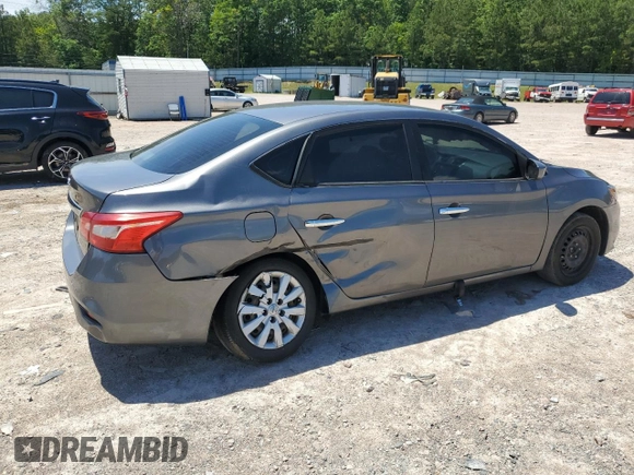 2019 Nissan Sentra S with VIN 3N1AB7AP9KY379742, listed as a Copart auction lot 57699995 with 104,080 mi miles and Salvage title. Bid and sale history available at DreamBid. Image 3.