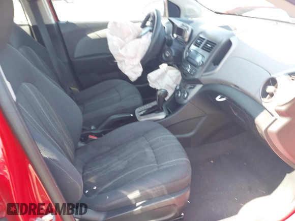 2013 Chevrolet Sonic LT with VIN 1G1JC5SH4D4169926, listed as a IAAI auction lot 41930121 with 105,351 mi miles and . Bid and sale history available at DreamBid. Image 5.