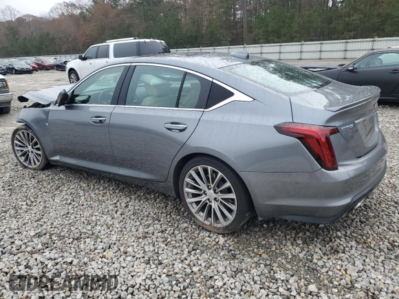 2021 Cadillac CT5 Premium Luxury with VIN 1G6DN5RW9M0114689, listed as a Copart auction lot 84798234 with 64,302 mi miles and Salvage Title. Bid and sale history available at DreamBid. Image 2.