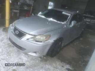 2007 Lexus IS 350 with VIN JTHBE262975016353, listed as a Copart auction lot 45369025 with 193,044 mi miles and Salvage title. Bid and sale history available at DreamBid. Image 1.