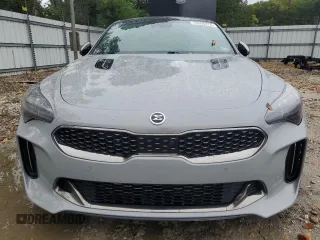 2021 Kia Stinger GT2 with VIN KNAE55LC2M6087846, listed as a Copart auction lot 73556274 with 59,168 mi miles and Salvage Title. Bid and sale history available at carsss.com. Image 5.
