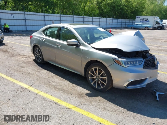 2018 Acura TLX Technology z VIN 19UUB3F53JA001771, wystawiony jako IAAI lot #42291875 z przebiegiem Nie podano mil oraz . Historia ofert i sprzedaży dostępna na DreamBid. Obrazek 1.