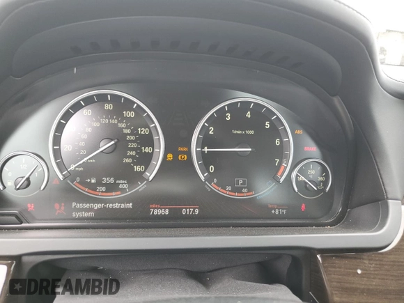 2011 BMW 7 Series 740Li with VIN WBAKB4C51BC574574, listed as a Copart auction lot 50425125 with 78,968 mi miles and Salvage title. Bid and sale history available at DreamBid. Image 9.