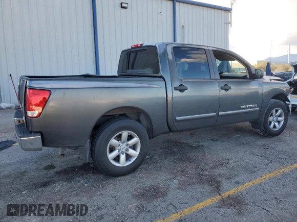 2008 Nissan Titan XE with VIN 1N6AA07D18N308560, listed as a Copart auction lot 45697055 with 173,070 mi miles and Salvage Title. Bid and sale history available at carsss.com. Image 3.