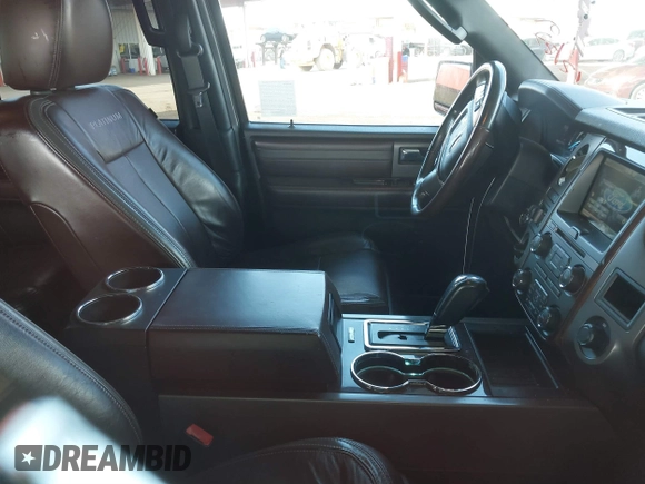 2015 Ford Expedition Platinum with VIN 1FMJU1LT5FEF38026, listed as a IAAI auction lot 41189584 with 129,948 mi miles and . Bid and sale history available at DreamBid. Image 5.
