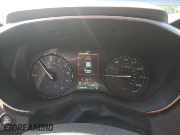 2021 Subaru Crosstrek Premium with VIN JF2GTAPC7MH668835, listed as a Copart auction lot 58157875 with 39,645 mi miles and Salvage title. Bid and sale history available at DreamBid. Image 9.