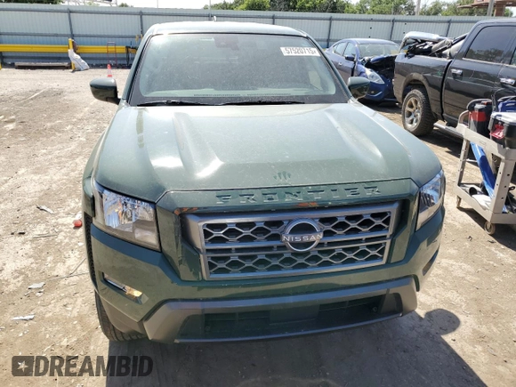 2022 Nissan Frontier SV z VIN 1N6ED1EJ9NN613176, wystawiony jako Copart lot #57520715 z przebiegiem 33 102 mil mil oraz Szkoda całkowita • Salvage title. Historia ofert i sprzedaży dostępna na DreamBid. Obrazek 5.