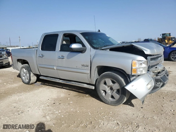 2010 Chevrolet Silverado 1500 LT with VIN 3GCRCSE08AG232099, listed as a Copart auction lot 47605695 with 209,796 mi miles and Salvage Title. Bid and sale history available at carsss.com. Image 4.
