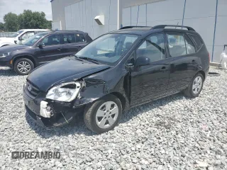 2009 Kia Rondo LX with VIN KNAFG528097250880, listed as a Copart auction lot 52632615 with 127,228 mi miles and Salvage Title. Bid and sale history available at carsss.com. Image 1.