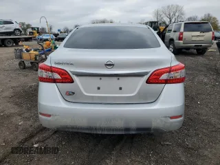 2015 Nissan Sentra S with VIN 3N1AB7AP8FY264099, listed as a Copart auction lot 80382924 with 147,512 mi miles and Salvage Title. Bid and sale history available at carsss.com. Image 6.