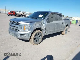 2020 Ford F-150 XL with VIN 1FTEW1C58LFA64029, listed as a IAAI auction lot 38736802 with 92,698 mi miles. Bid and sale history available at carsss.com. Image 2.