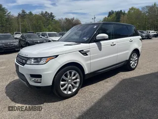 2017 Land Rover Range Rover Sport HSE z VIN SALWR2FV4HA157415, wystawiony jako IAAI lot #42278651 z przebiegiem 134 393 mil mil oraz . Historia ofert i sprzedaży dostępna na DreamBid. Obrazek 2.