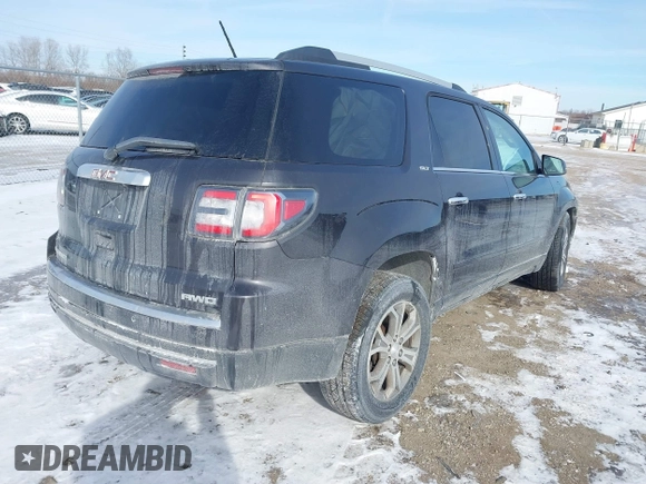 2015 GMC Acadia SLT with VIN 1GKKVRKD7FJ282188, listed as a IAAI auction lot 41610986 with 171,935 mi miles. Bid and sale history available at carsss.com. Image 4.