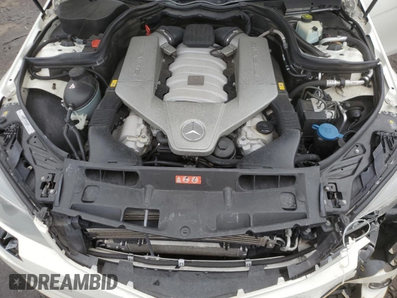 2009 Mercedes-Benz C 63 AMG with VIN WDDGF77X39F284619, listed as a Copart auction lot 61076125 with 108,601 mi miles and Salvage title. Bid and sale history available at DreamBid. Image 11.