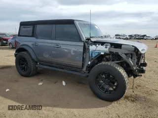 2024 Ford Bronco Outer Banks with VIN 1FMEE8BPXRLA42019, listed as a Copart auction lot 48231505 with 11,333 mi miles and Salvage Title. Bid and sale history available at DreamBid. Image 4.
