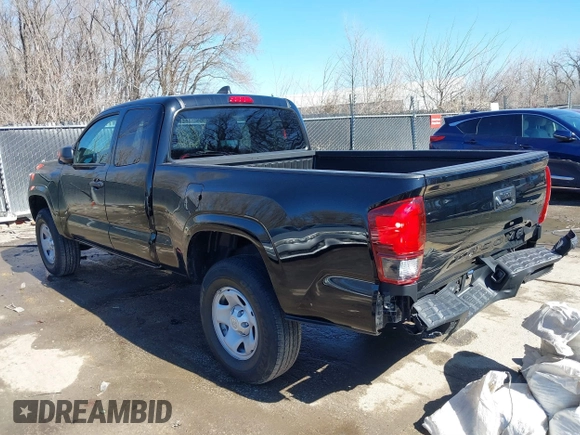 2023 Toyota Tacoma SR with VIN 3TYRX5GN9PT075342, listed as a IAAI auction lot 41652456 with 9,690 mi miles and . Bid and sale history available at DreamBid. Image 3.