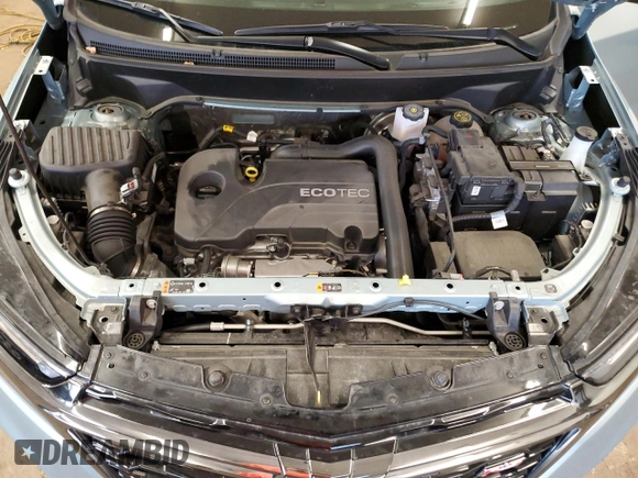 2022 Chevrolet Equinox RS with VIN 2GNAXWEV9N6145728, listed as a Copart auction lot 60309995 with 22,673 mi miles and Salvage title. Bid and sale history available at DreamBid. Image 11.