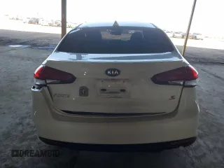 2017 Kia Forte LX with VIN 3KPFL4A7XHE155744, listed as a Copart auction lot 52553625 with 61,027 mi miles and Salvage Title. Bid and sale history available at carsss.com. Image 6.