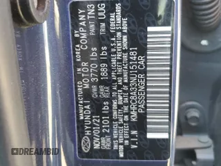 2022 Hyundai Venue SEL z VIN KMHRC8A33NU151481, wystawiony jako Copart lot #47434845 z przebiegiem 31 888 mil mil oraz Czysty tytuł • Clean title. Historia ofert i sprzedaży dostępna na DreamBid. Obrazek 12.