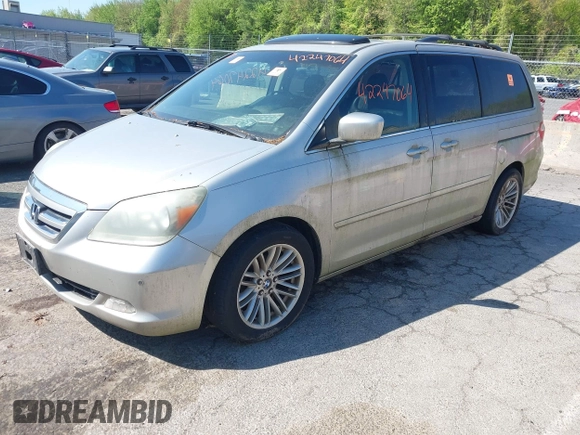 2006 Honda Odyssey Touring с VIN 5FNRL38826B001980, выставлен на аукционе IAAI как лот 42247064 с пробегом 211 877 миль миль и . История ставок и продаж доступна на DreamBid. Изображение 2.