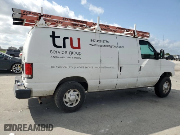 2014 Ford Econoline Cargo Commercial z VIN 1FTNE2EW8EDA11425, wystawiony jako Copart lot #56963185 z przebiegiem Nie podano mil oraz Czysty tytuł • Clean title. Historia ofert i sprzedaży dostępna na DreamBid. Obrazek 3.