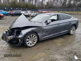 2018 Audi A5 Sportback Premium Plus with VIN WAUBNCF57JA011200, listed as a Copart auction lot 81883353 with Not Provided miles. Bid and sale history available at carsss.com. Image 1.