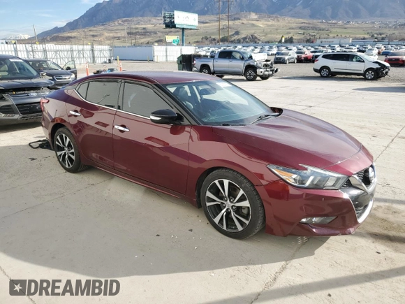2018 Nissan Maxima SL with VIN 1N4AA6AP3JC403234, listed as a Copart auction lot 50927075 with 69,158 mi miles and Salvage title. Bid and sale history available at DreamBid. Image 4.