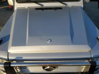 2002 Mercedes-Benz G-Class with VIN WDCYR49E12X133191, listed as a Copart auction lot 84763464 with 0 mi miles and Salvage Title. Bid and sale history available at carsss.com. Image 12.