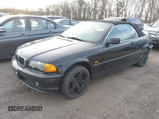 2001 BMW 3 Series 330Ci with VIN WBABS53471JU85745, listed as a IAAI auction lot 41781419 with 999,999 mi miles. Bid and sale history available at carsss.com. Image 2.