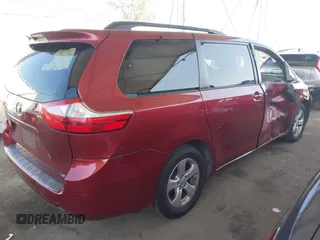 2015 Toyota Sienna LE AAS with VIN 5TDKK3DC7FS563562, listed as a IAAI auction lot 42374720 with 95,040 mi miles and . Bid and sale history available at DreamBid. Image 4.