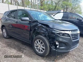2023 Chevrolet Equinox LT z VIN 3GNAXUEG2PS181884, wystawiony jako IAAI lot #42178633 z przebiegiem 10 640 mil mil oraz . Historia ofert i sprzedaży dostępna na DreamBid. Obrazek 1.