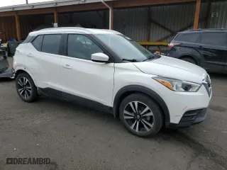 2018 Nissan Kicks SV with VIN 3N1CP5CU1JL534278, listed as a Copart auction lot 48813015 with 58,267 mi miles and Salvage Title. Bid and sale history available at carsss.com. Image 4.