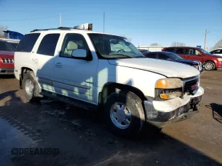 2001 GMC Yukon SLT with VIN 1GKEK13T91R168247, listed as a Copart auction lot 88659825 with 187,547 mi miles and Salvage Title. Bid and sale history available at carsss.com. Image 4.