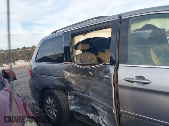 2008 Honda Odyssey EX-L with VIN 5FNRL38758B050245, listed as a IAAI auction lot 41358323 with 145,010 mi miles and . Bid and sale history available at DreamBid. Image 6.