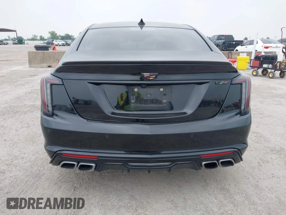 2020 Cadillac CT5 V-Series with VIN 1G6DR5RW9L0145203, listed as a IAAI auction lot 42275331 with 38,027 mi miles and . Bid and sale history available at DreamBid. Image 16.